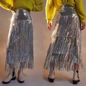 Maeve by Anthropologie Tatiana Sequin Mini Skirt NWT
